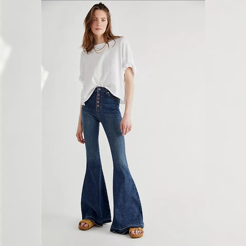 Free People High Rise Flair 27